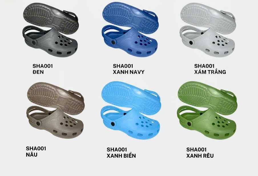 Dép phòng sạch siêu nhẹ SHA001